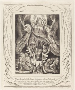 Pád Satana od William Blake