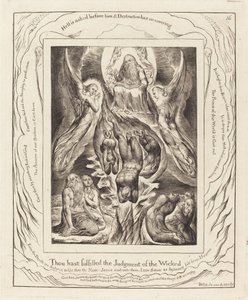 Pád Satana od William Blake