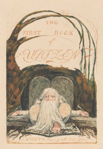 První kniha Urizenova, deska 1, "První kniha Urizenova." (Bentley 1) od William Blake