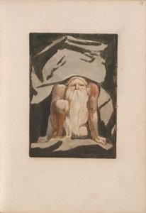 První kniha Urizena, deska 23 (Bentley 9) od William Blake