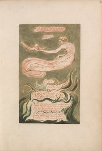 První kniha Urizen, deska 2, Preludium ke knize Urizen (Bentley 2) od William Blake