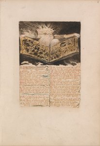 Objevila se první kniha Urizena, talíř 8, In Living Creations .... (Bentley 5) od William Blake