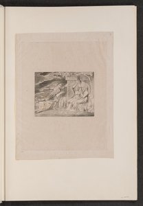 Poslové vyprávějí Jobovi o jeho neštěstí, 1825. od William Blake