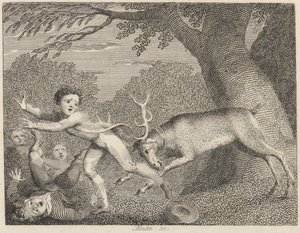 Krotký jelen od William Blake