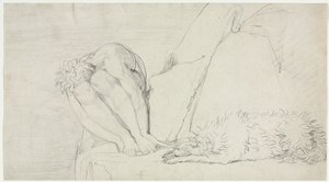 Samotná myšlenka smrti, strach ničí, c. 1795. od William Blake