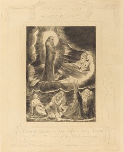 Vize Eliphaze, od William Blake
