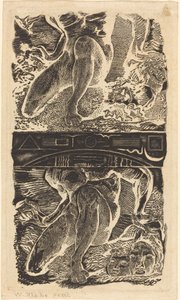 Neznámý předmět Nechte Ho vzhlédnout k Nebi a smát se v jasném vzduchu, možná c. 1805. od William Blake
