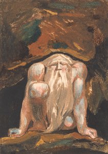 První kniha Urizena, deska 8 (Bentley 9) od William Blake