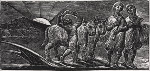 With Songs the Jovial Hinds Return from Plow, ilustrace z Dr. Thorntona 