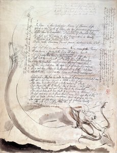 ilustroval báseň „Čtyři zoa“ od Williama Blakea od William Blake
