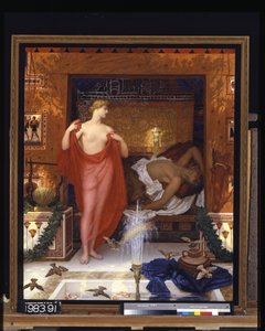 Hera In The House Of Hephaistos (olej na plátně)