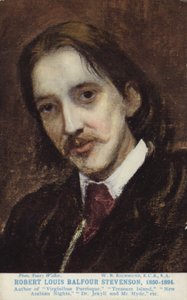 Robert Louis Stevenson (1850-1894), skotský prozaik, básník a cestopisec