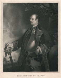 John, markýz z Granby, c1758-1760, 1810. od William Bond