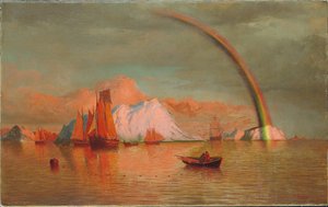 Arctic Sunset with Rainbow, 1877