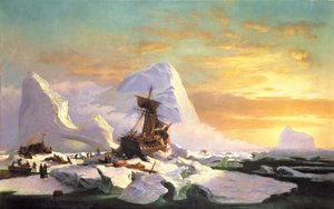 Rozdrcený v ledu od William Bradford