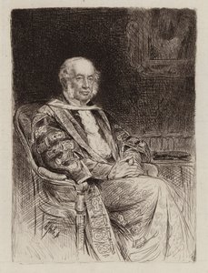 John Inglis of Glencorse, Lord Justice General of Scotland, kancléř (rytina) od William Brassey (after) Hole