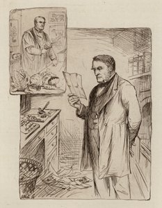 John Wilson, profesor zemědělství a ekonomiky venkova (rytina) od William Brassey (after) Hole