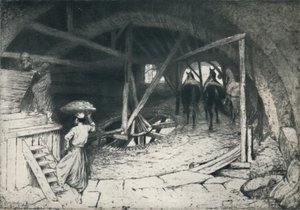 Galilejský mlýn na mouku, konec 19.-začátek 20. století, 1922. od William Brassey Hole
