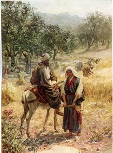 Boaz a Ruth - Bible od William Brassey Hole