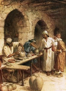 Jeremiáš a hrnčíř od William Brassey Hole