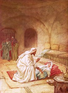 Ježíš oživuje Jairovu dceru od William Brassey Hole