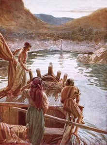 Ježíš se ukázal Petrovi a ostatním u Galilejského jezera od William Brassey Hole