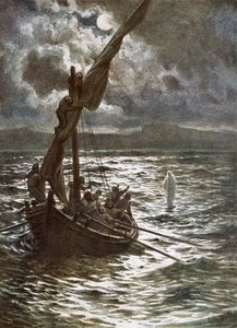 Ježíš kráčí po moři od William Brassey Hole