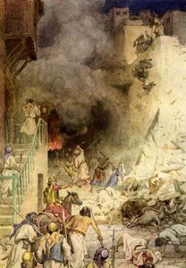 Zničení Jericha - Bible od William Brassey Hole