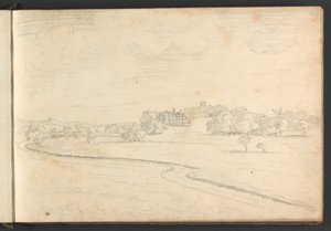 Hrad Powderham od William Brockedon