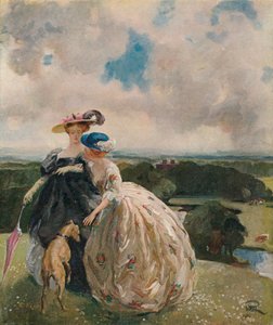 V parku, Dalswinton, 1904, 1906 od William Bruce Ellis Ranken