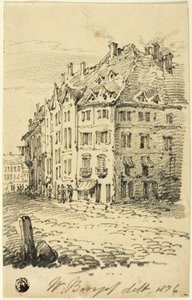 Městská ulice od William Burges