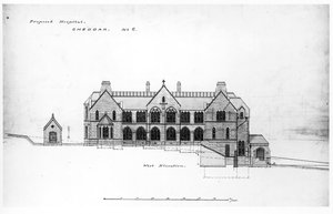 West Elevation – St. Michael
