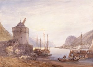 Andernach na Rýně od William Callow