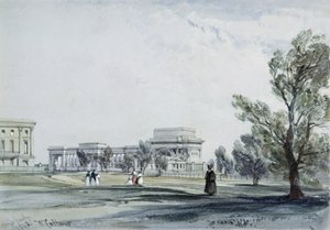 Vstup do Hyde Parku na Hyde Park Corner od William Callow