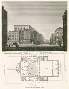 Královské divadlo, Drury Lane, Londýn, postavené zesnulým Henrym Hollandem