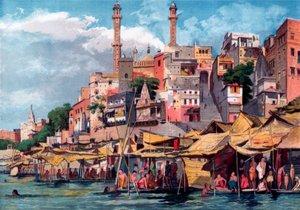 Benares, Indie, 1857.