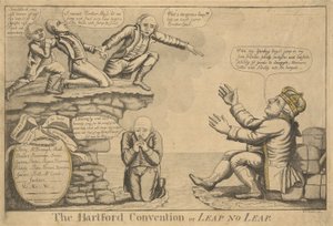 The Hartford Convention or LEAP NO LEAP   1335806   cs       czech Successfully Translated  Original: Girl picking poppies in a cornfield as a woman gathers in the harvest (colour litho) Translat: Girl picking poppies in a cornfield as a woman gathers in t