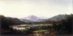 Mount Washington, Conway Valley, New Hampshire (olej na plátně)