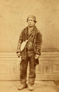 Dělníci z Tredegar Iron Works, Wales od William Clayton