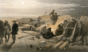 Tichá noc v Batteries, Greenhill Battery (Major Chapman