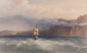 ?Mys Aiya. Při pohledu na sever směrem k Balaklavě? od William Crimea Simpson