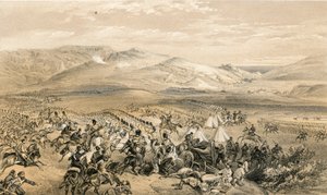 Pověření brigády těžkého jezdectva, 25. října 1854 od William Crimea Simpson