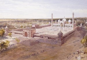 Jami Masjid, Dillí, 1864 od William Crimea Simpson