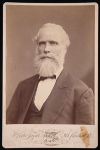 Portrét Garland Carr Broadhead 1827-1912, před rokem 1884. od William Curtis Taylor