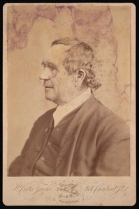 Portrét J.D. Langa, před rokem 1877. od William Curtis Taylor