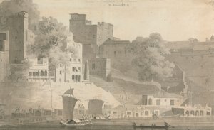 Bramha a Narsingdara Ghat, Varanasi od William Daniell