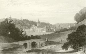 Hrad Howard od William Daniell
