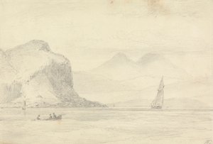 Od jezera Loch Creran, průsmyku Jura od William Daniell