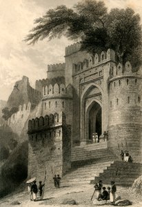 Brána Kulnhuttea, Rotas Gur, 1835. od William Daniell