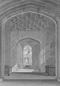Fonthill Abbey, Oratory, 1824
